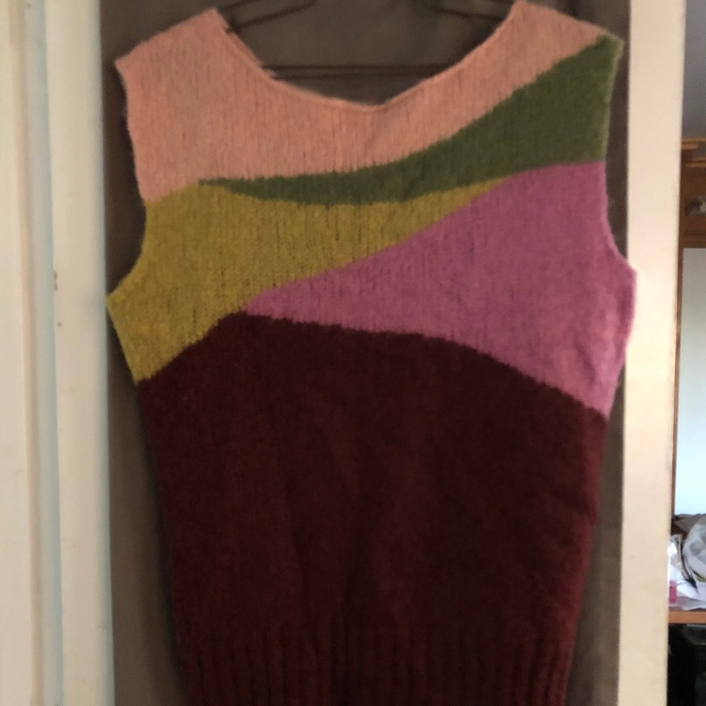 Free people long sweater vest